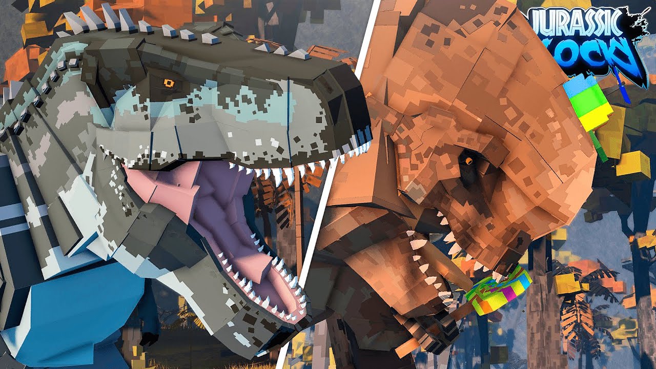CONSEGUI A SKIN ULTRA RARA TARBOSAURUS! ZEREI O JURASSIC BLOCKY!! | ROBLOX