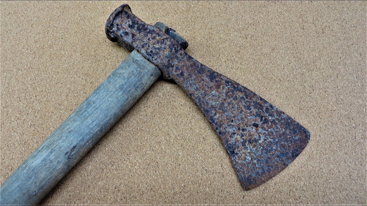 Rusty old Axe Restoration