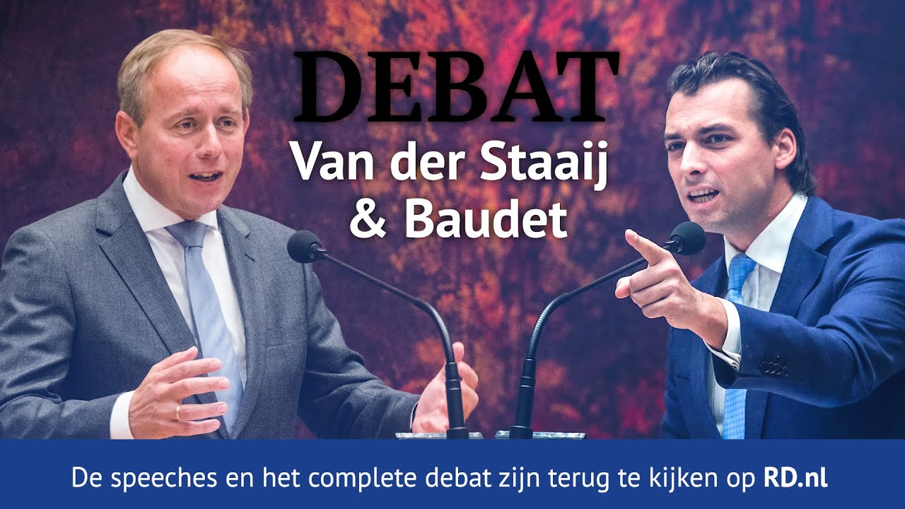 Van der Staaij (SGP) en Baudet (FvD) in debat over de problemen van Nederland | Complete debat