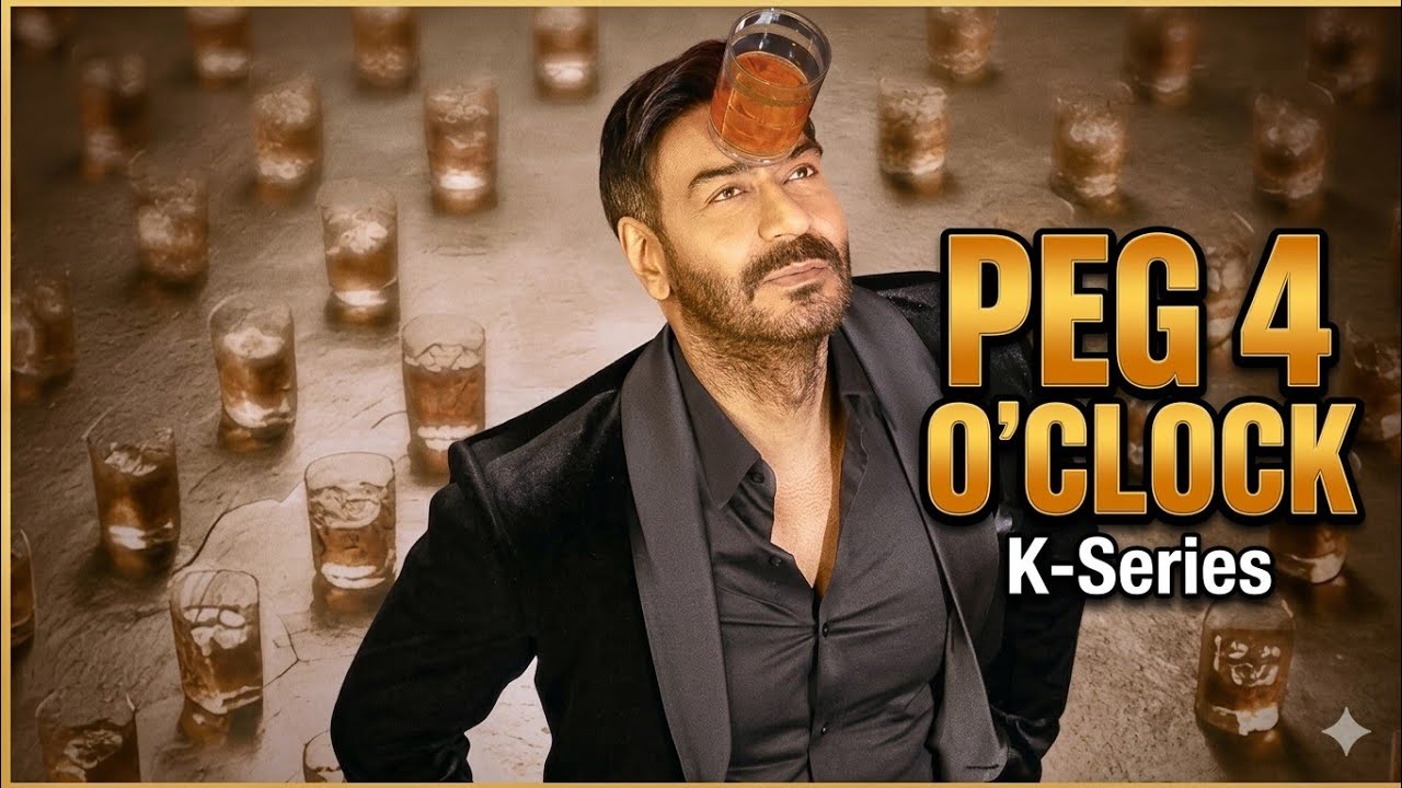 Peg 4 O'clock | Ajay Devgn | Jasvinder Singh | Official Video | K-Series]