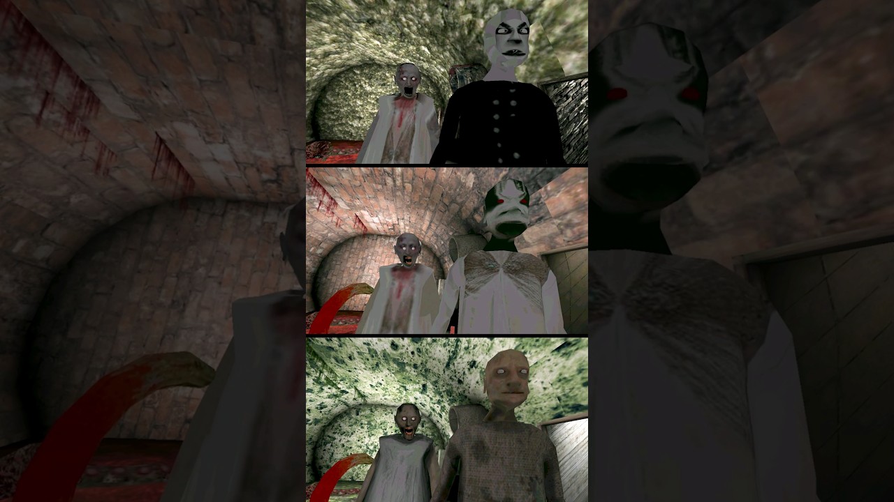 Boat Escape Ending | Granny 2 Slendrina X vs Granny 2 Slendrina Asylum vs Granny 2 Version 1.2.1