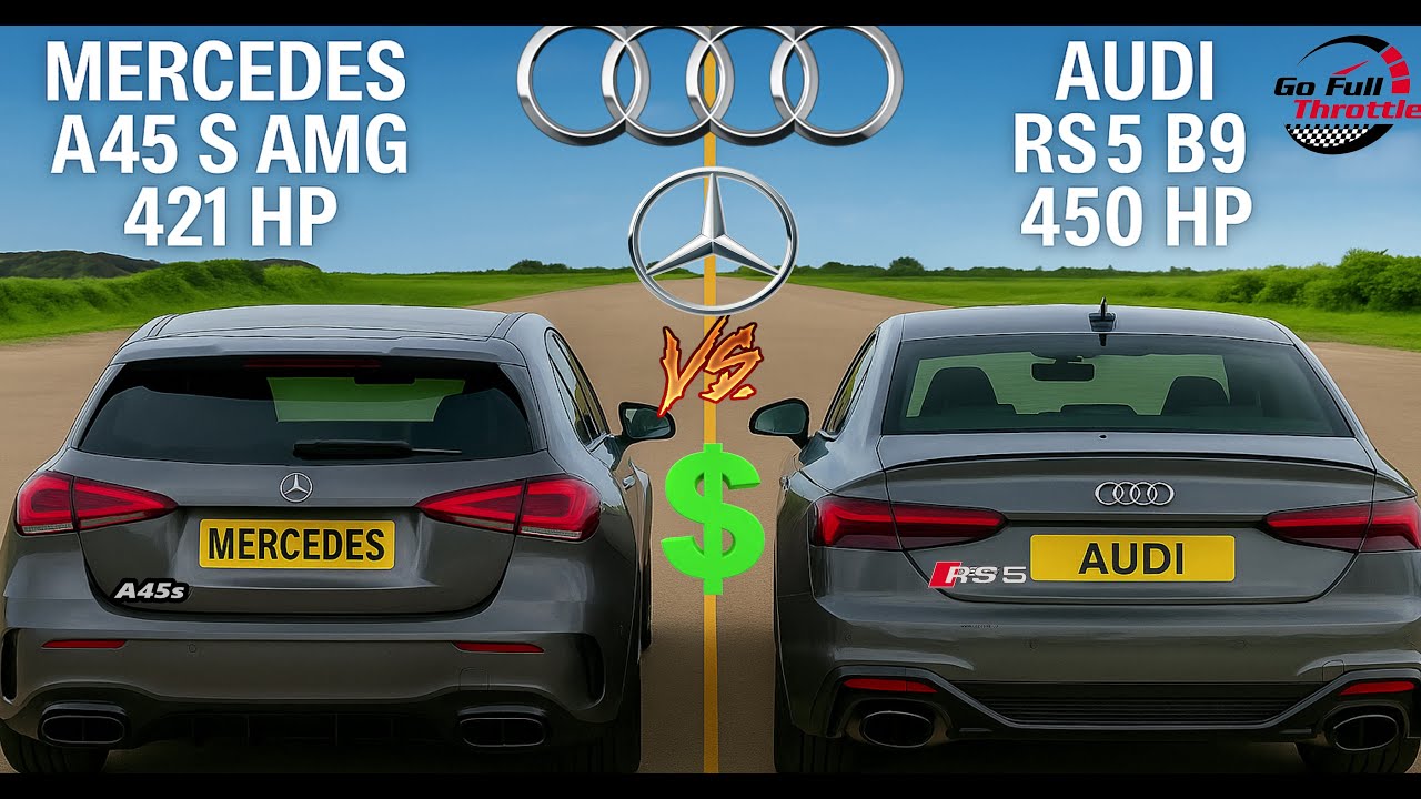 💸 $65K Hatch vs $85K Coupe &ndash; Mercedes-AMG A45 S 421 HP vs Audi RS5 B9 450 HP | Best Value for Money?
