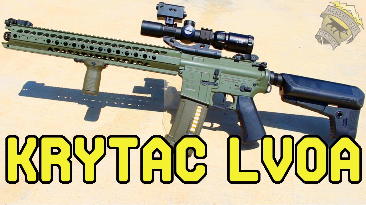 KRYTAC LVOA Embassy Attack (Krytac LVOA & Elite Force CQB Revolver)