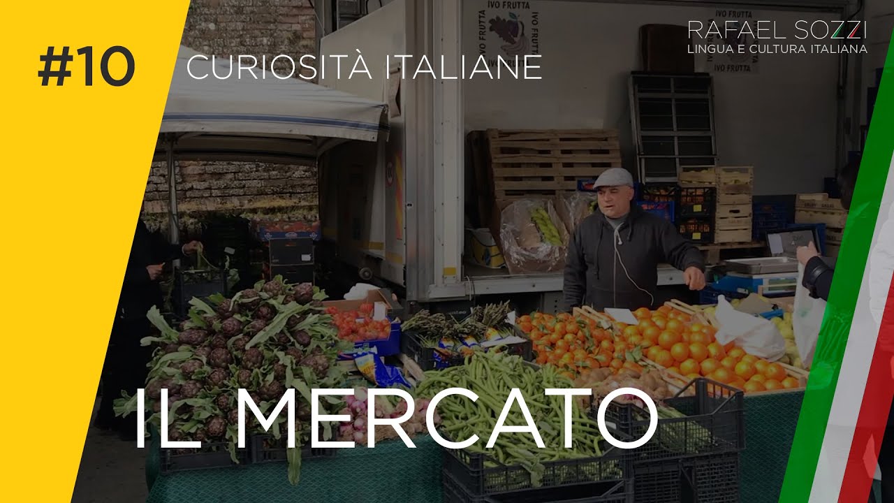 IL MERCATO - A feira livre - Curiosit&agrave; italiane #10