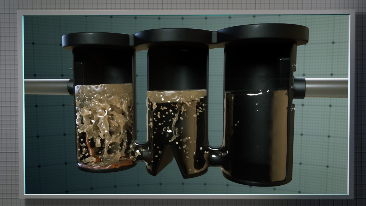 AK INDUSTRIES OIL AND GREASE SEPARATOR TRIPLE GARAGE BASIN