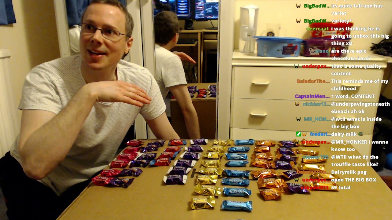 Roses vs Quality Street Sweetie Distribution!