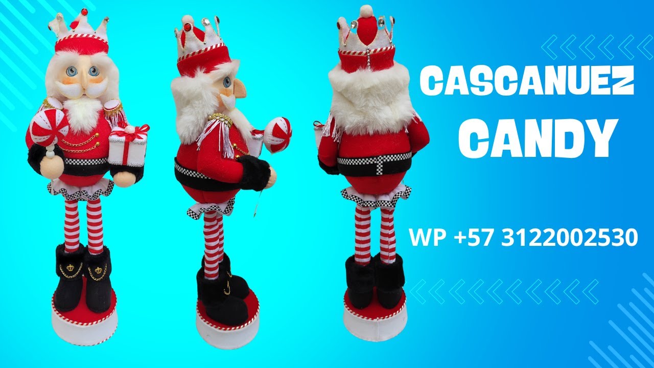 COMO HACER UN CASCANUEZ DE CANDY / ARTE PARA SOÑADORES.