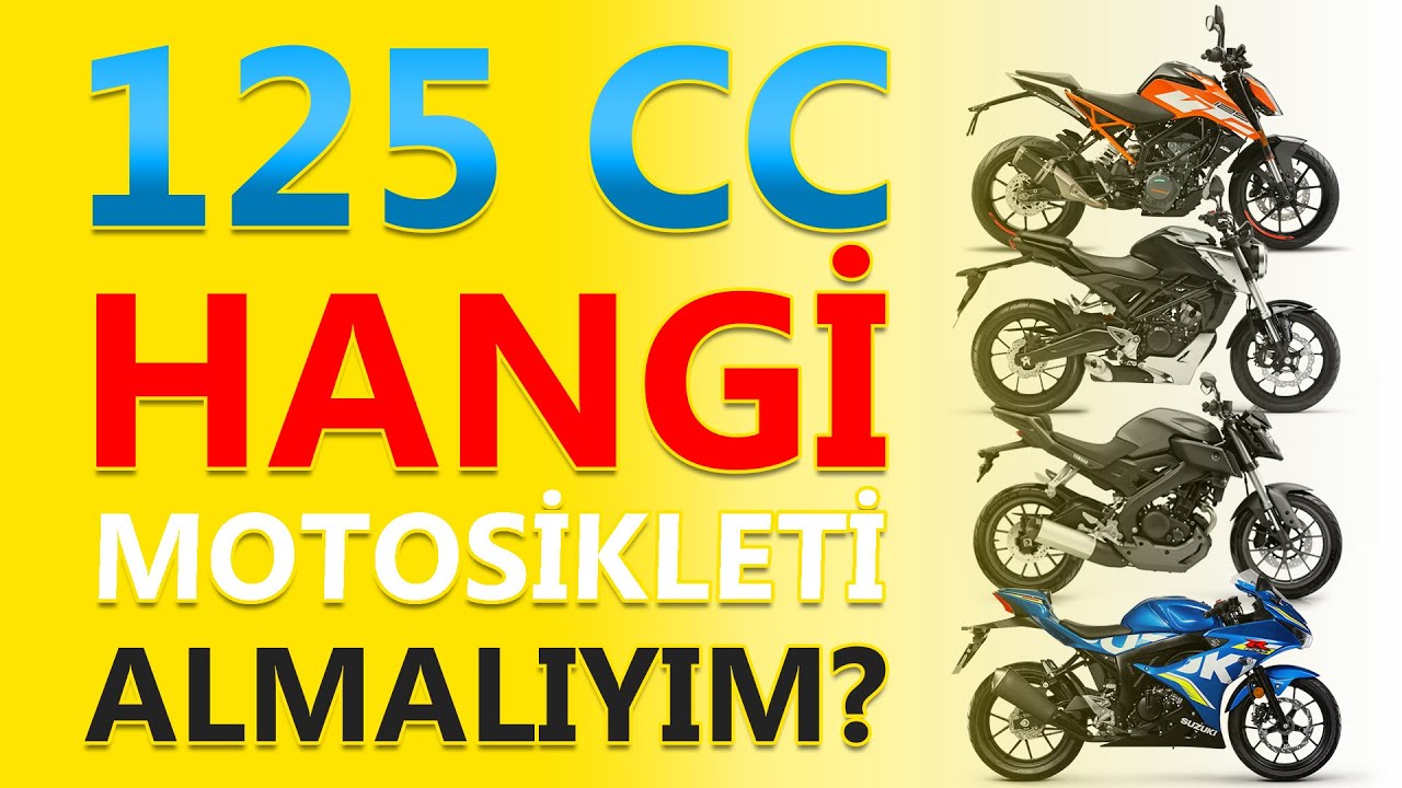Honda | Ktm | Suzuki | Yamaha | 125cc de hangi motoru almalıyım?
