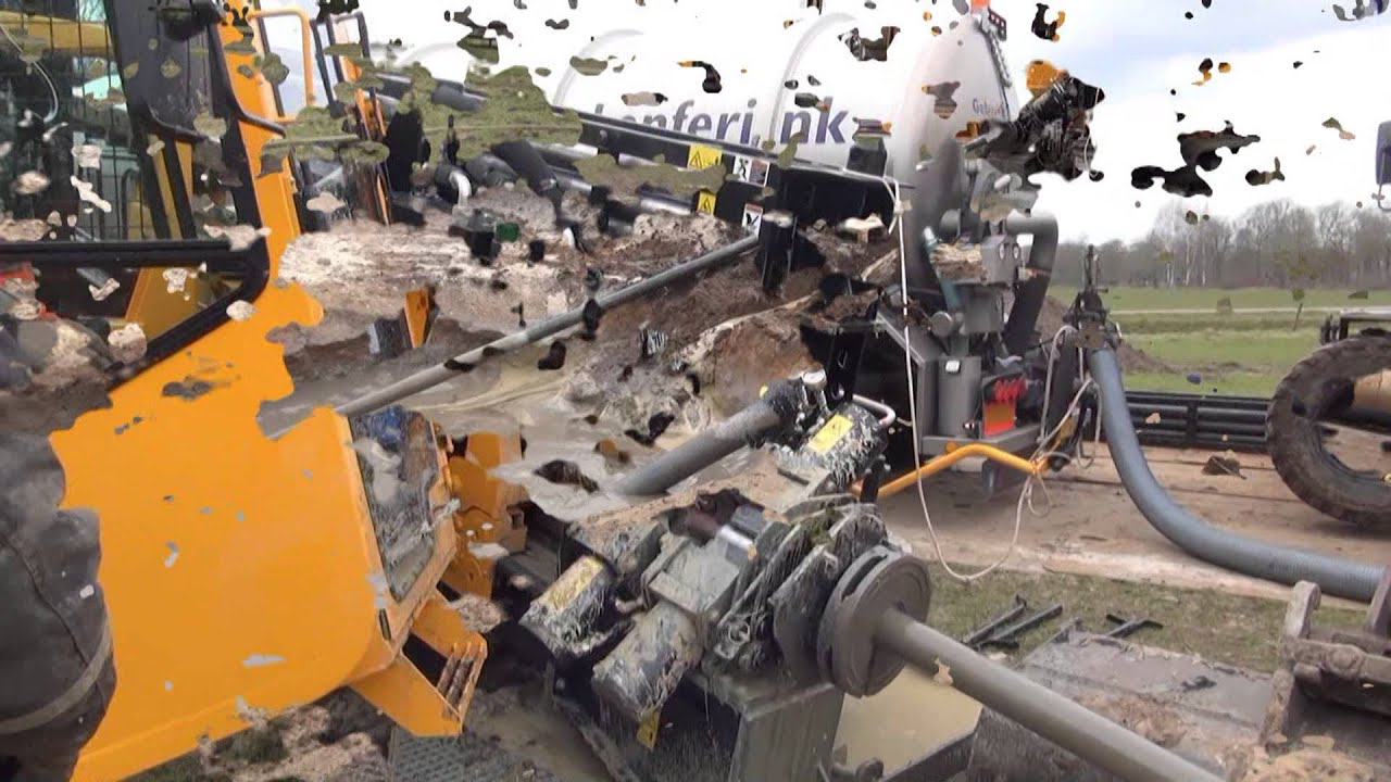 to draw a pipeline whit a new ditch witch JT100 / gestuurd boren