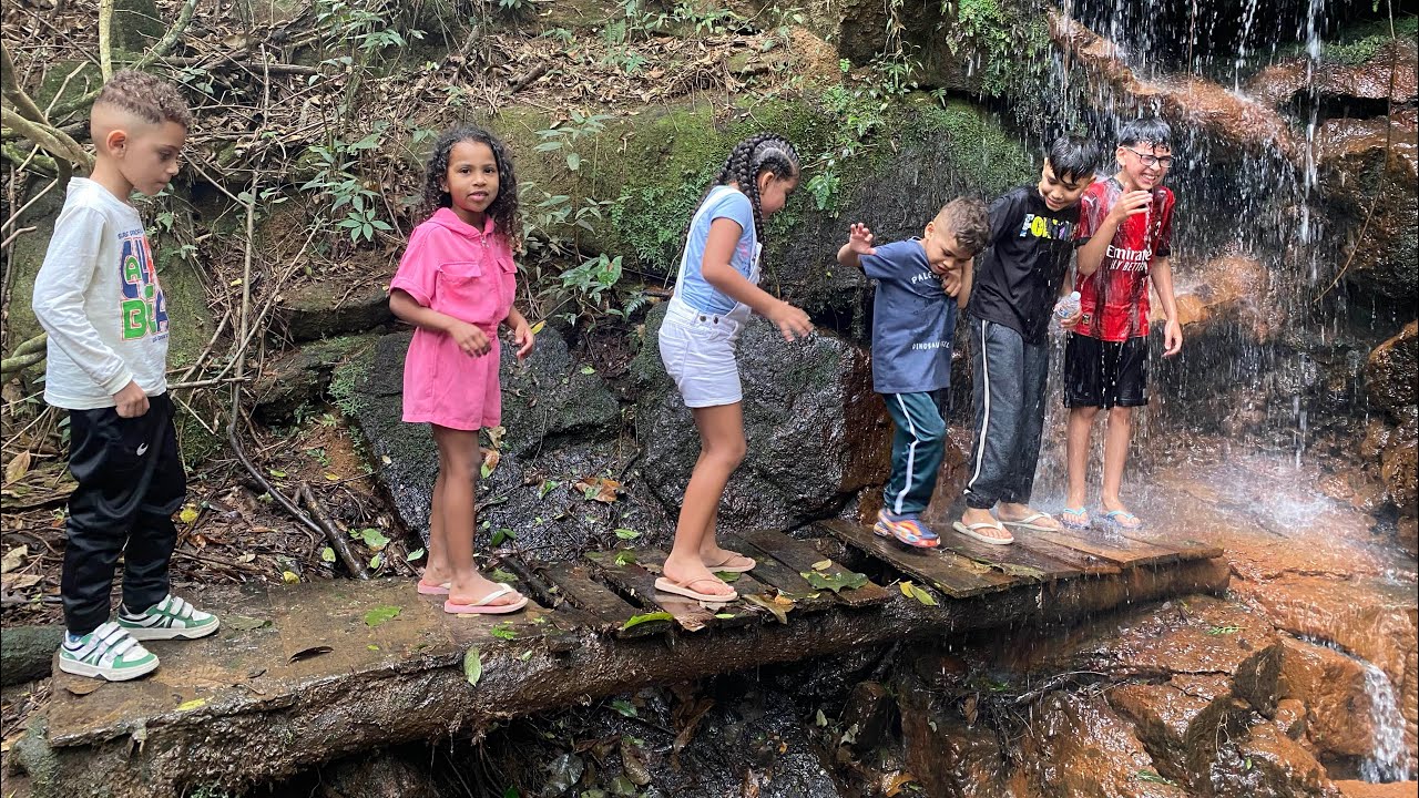 Trilha arriscada 😱 P2 ( Aniversário do Pedro )