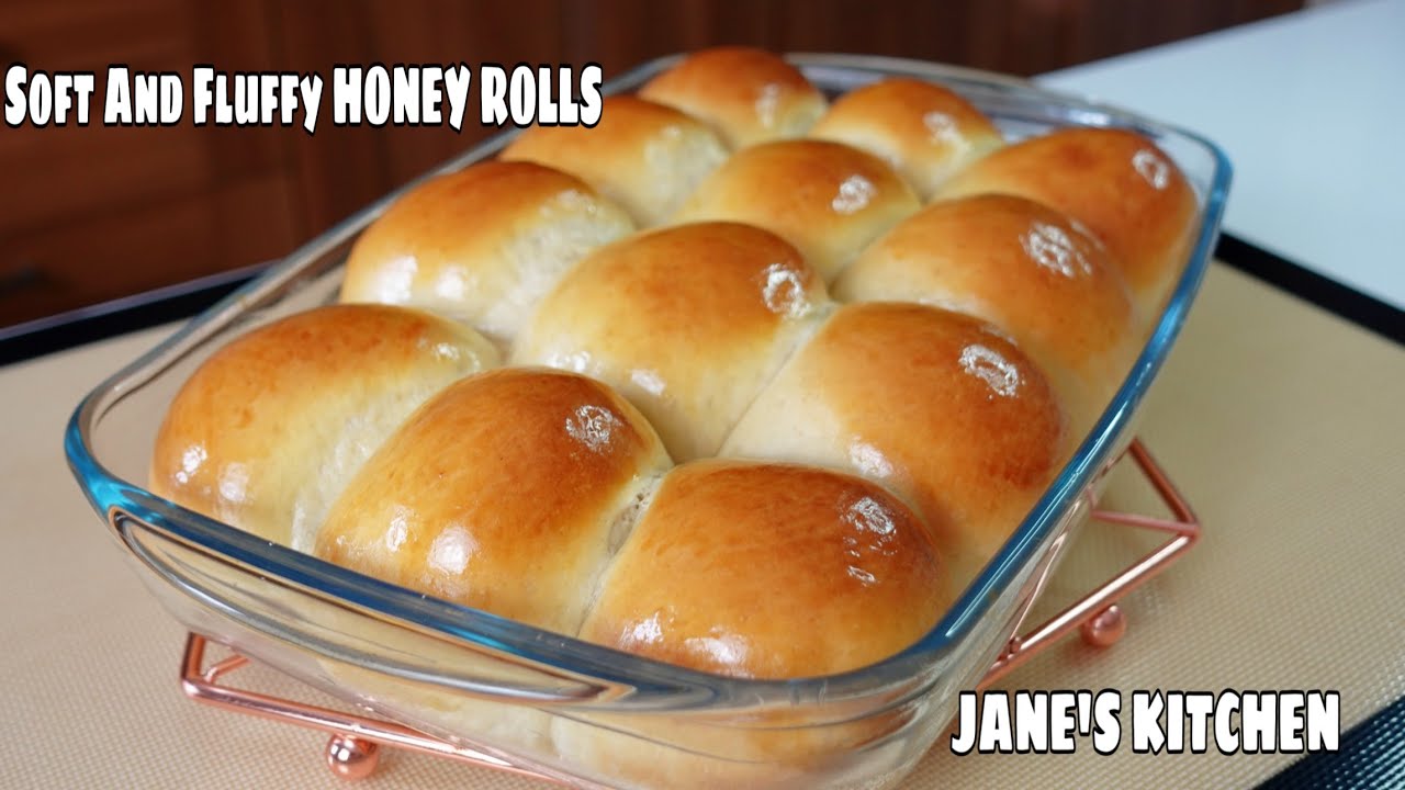 Soft And Fluffy HONEY ROLLS | JANE'S KITCHEN