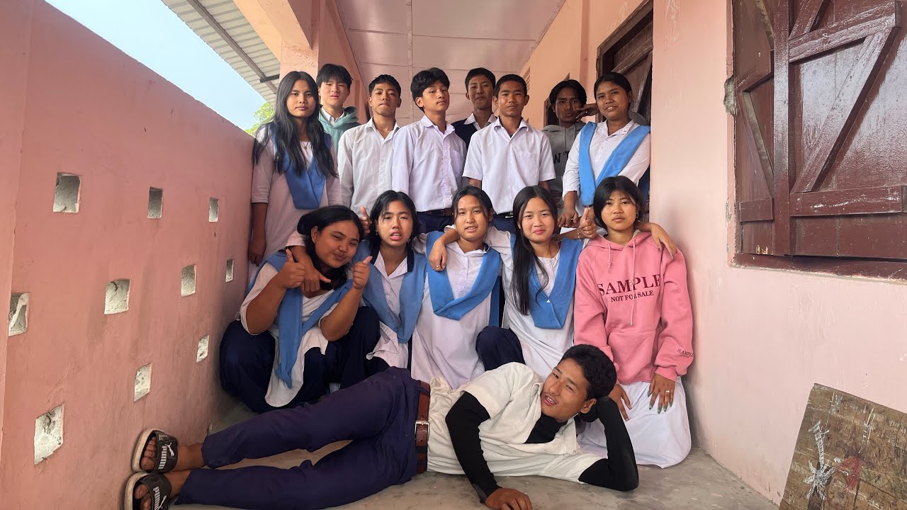 Giving Sweetest farewell to my students of class 10 before board Exam#CBSC #seijosa #northeastindia 