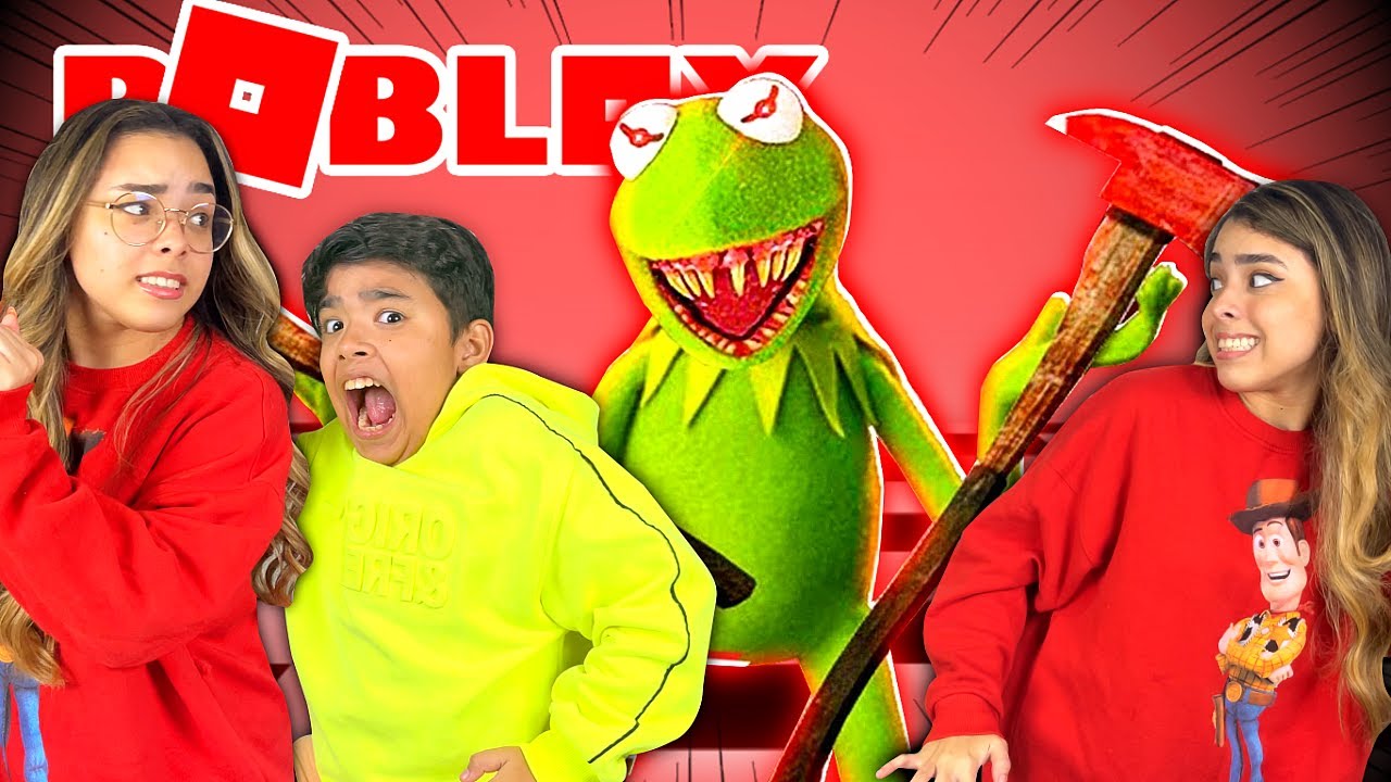 Tente ESCAPAR do SAPO FROGGE do MAL no ROBLOX!!