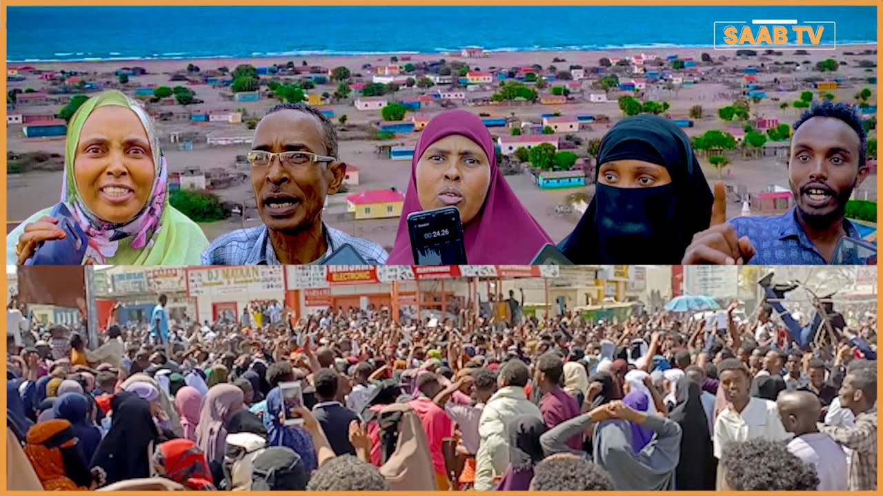 Mudaharaad balaadhan oo ka dhacay Magaalada Borama