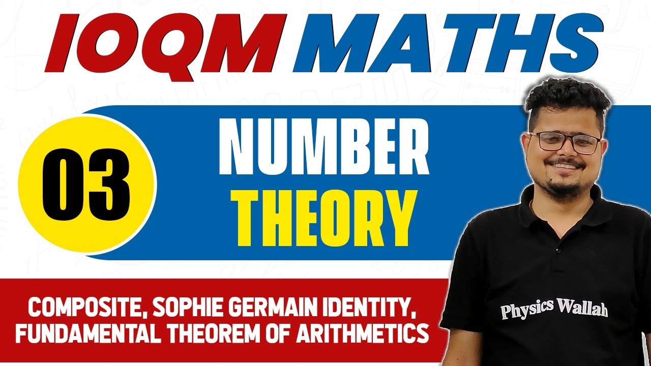 NUMBER THEORY 03: Composite, German Identity | Math Important Concept IOQM