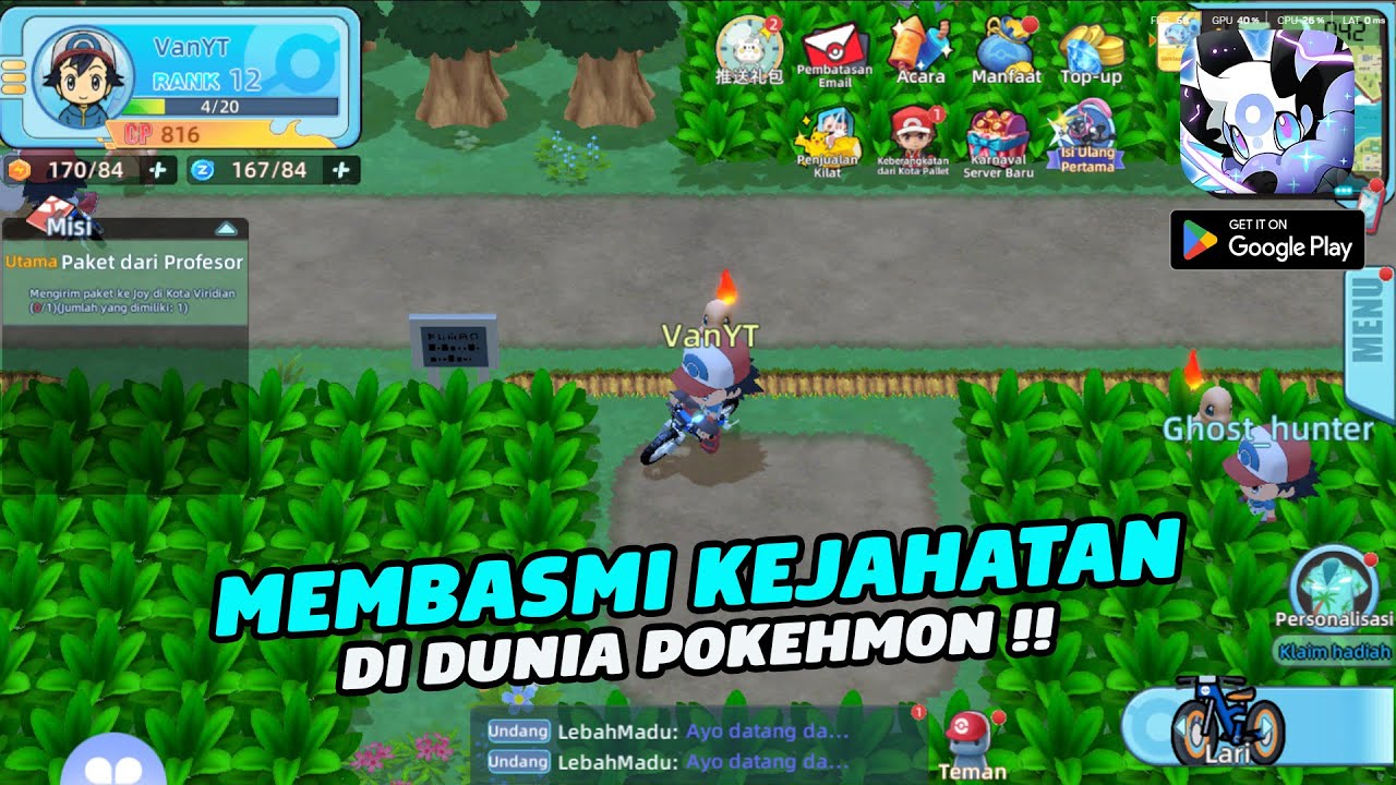 MENJELAJAHI DUNIA POKEMON DAN BERANTAS KEJAHATAN !!! - Elf Pioneer