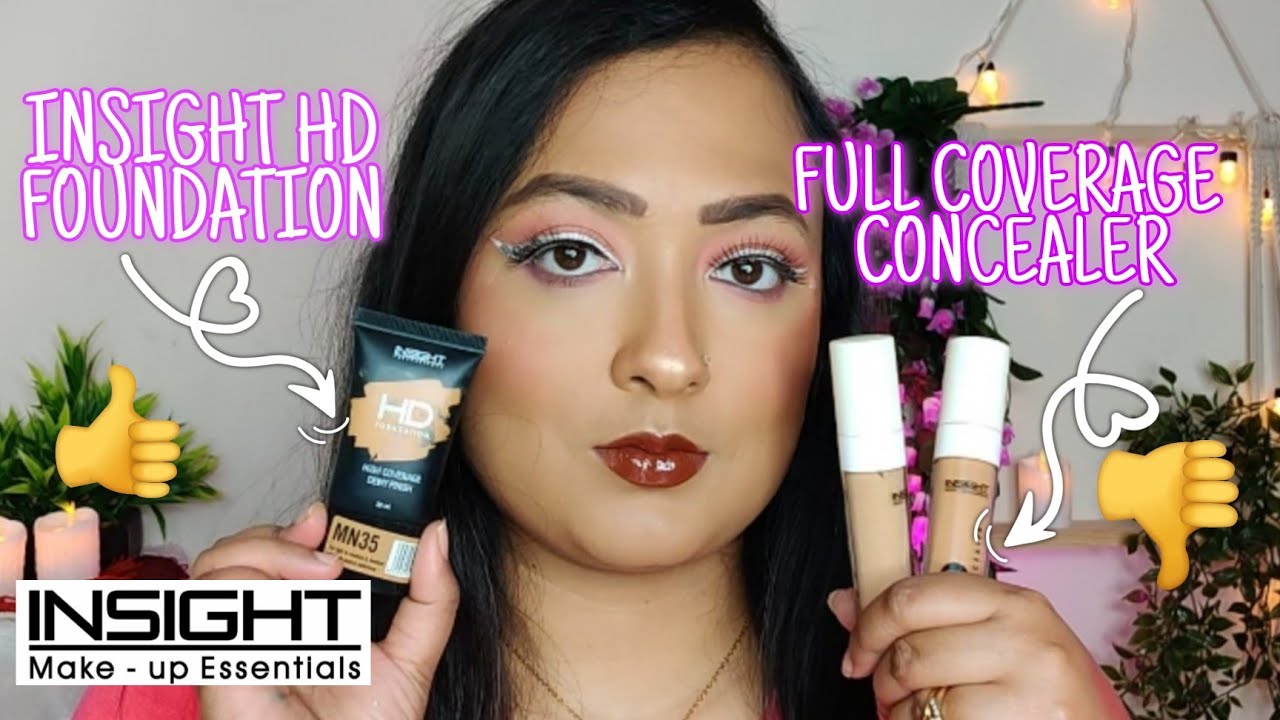 *New* Insight Cosmetics HD Foundation & Insight HD Liquid Concealer // Review & Swatches
