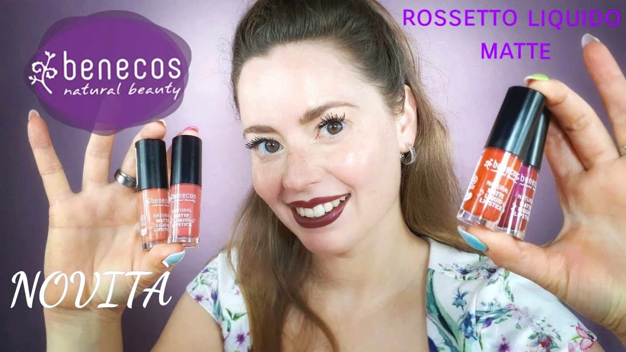 Benecos matte liquid lipstick #benecos #rossettobiologico #rossettoliquido