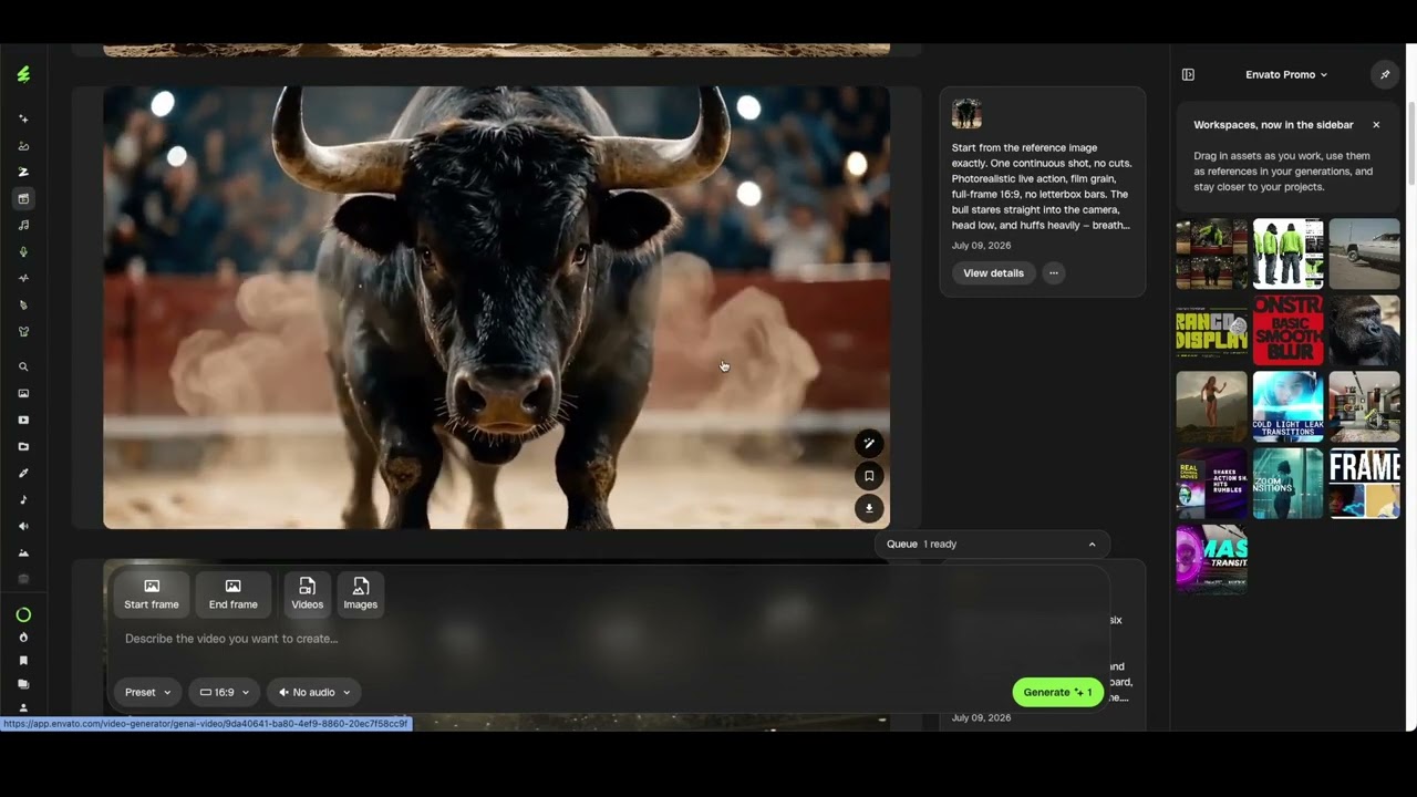 How I used Envato to create an AI promo for Envato