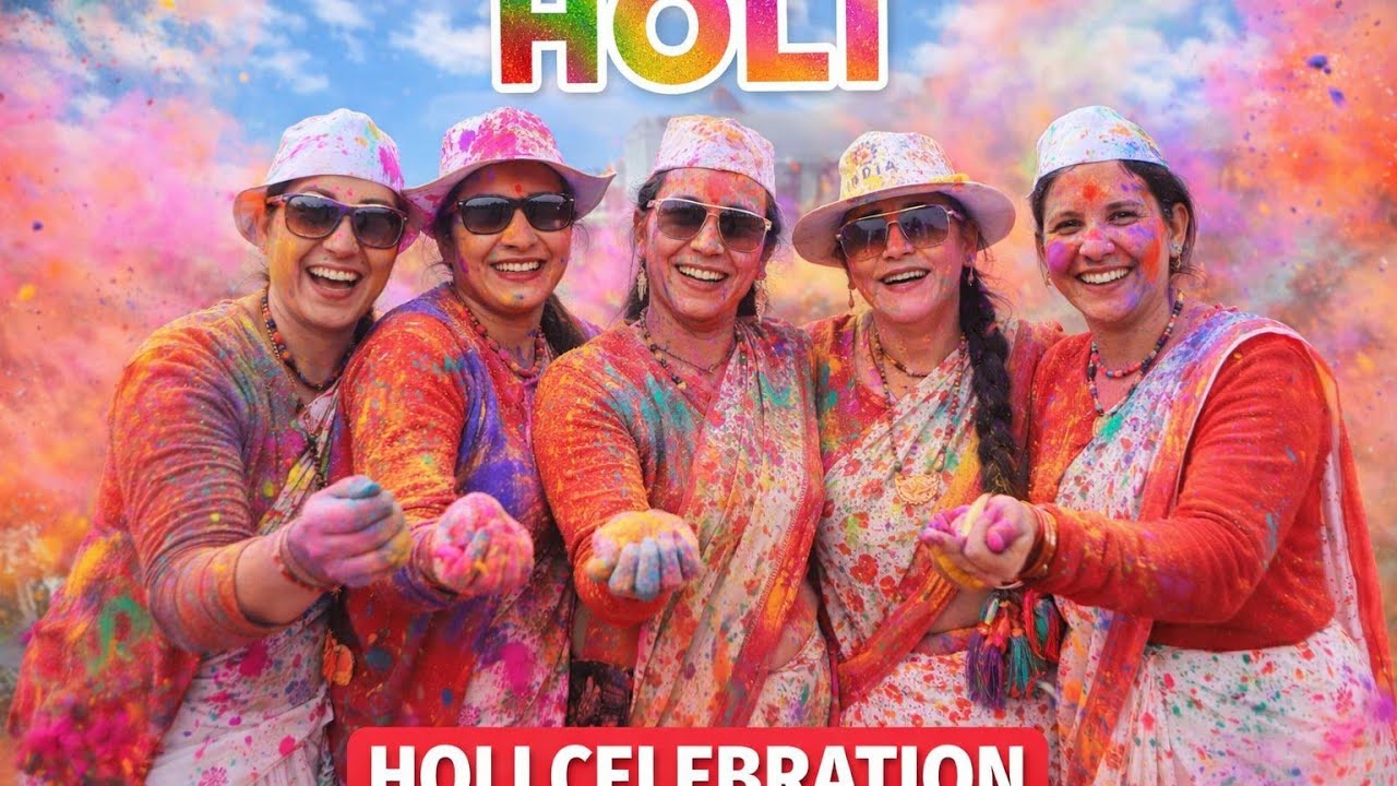#Happy Holi (part-5) # ganga rathour chaukori Pithoragarh #