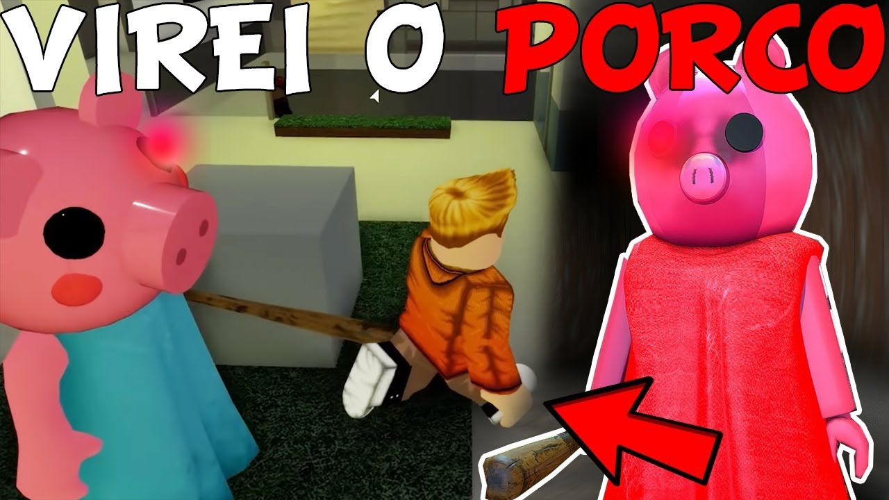 EU VIREI O NOVO PORCO DO MAL E CAPTUREI TODAS AS CRIANÇAS!! - JOGO INCRÍVEL - Piggy (JOGO DE TERROR)