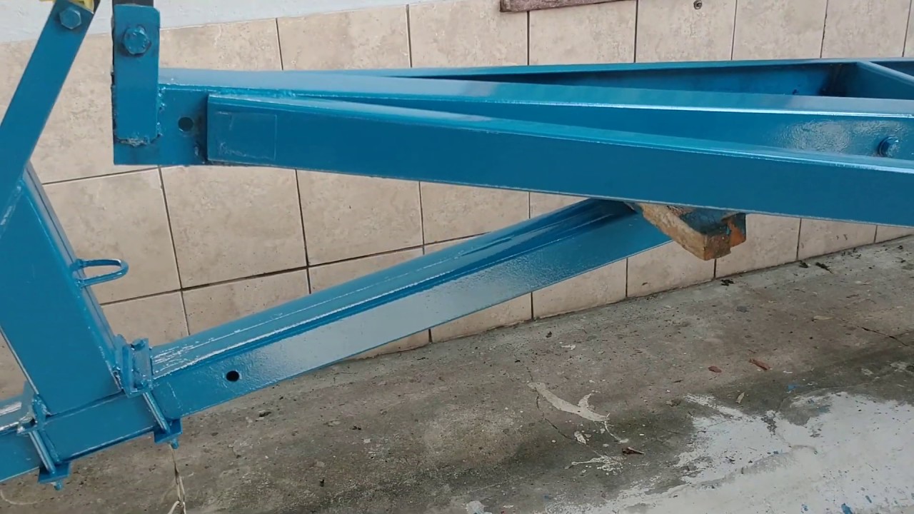 Como fazer carretinha de lancha basculante e com roldanas