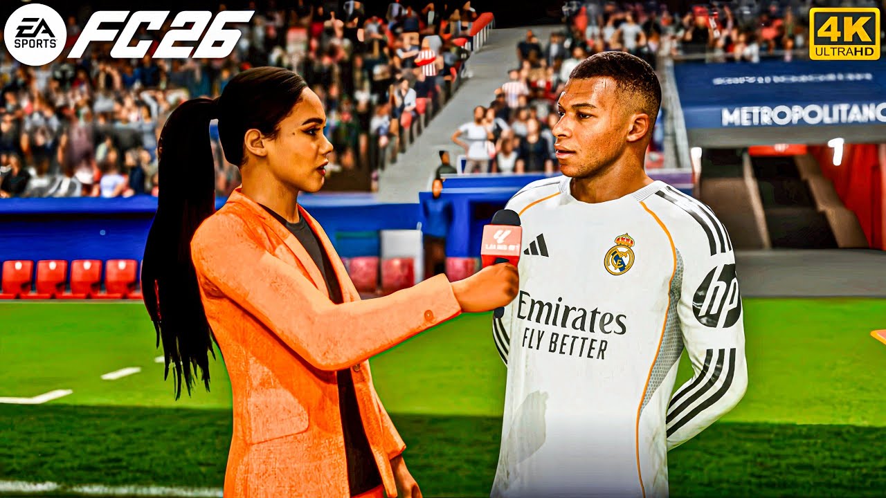 EA FC26 — Атлетико Мадрид против Реал Мадрид — Полный матч Ла Лиги 25/26 [4K60FPS]