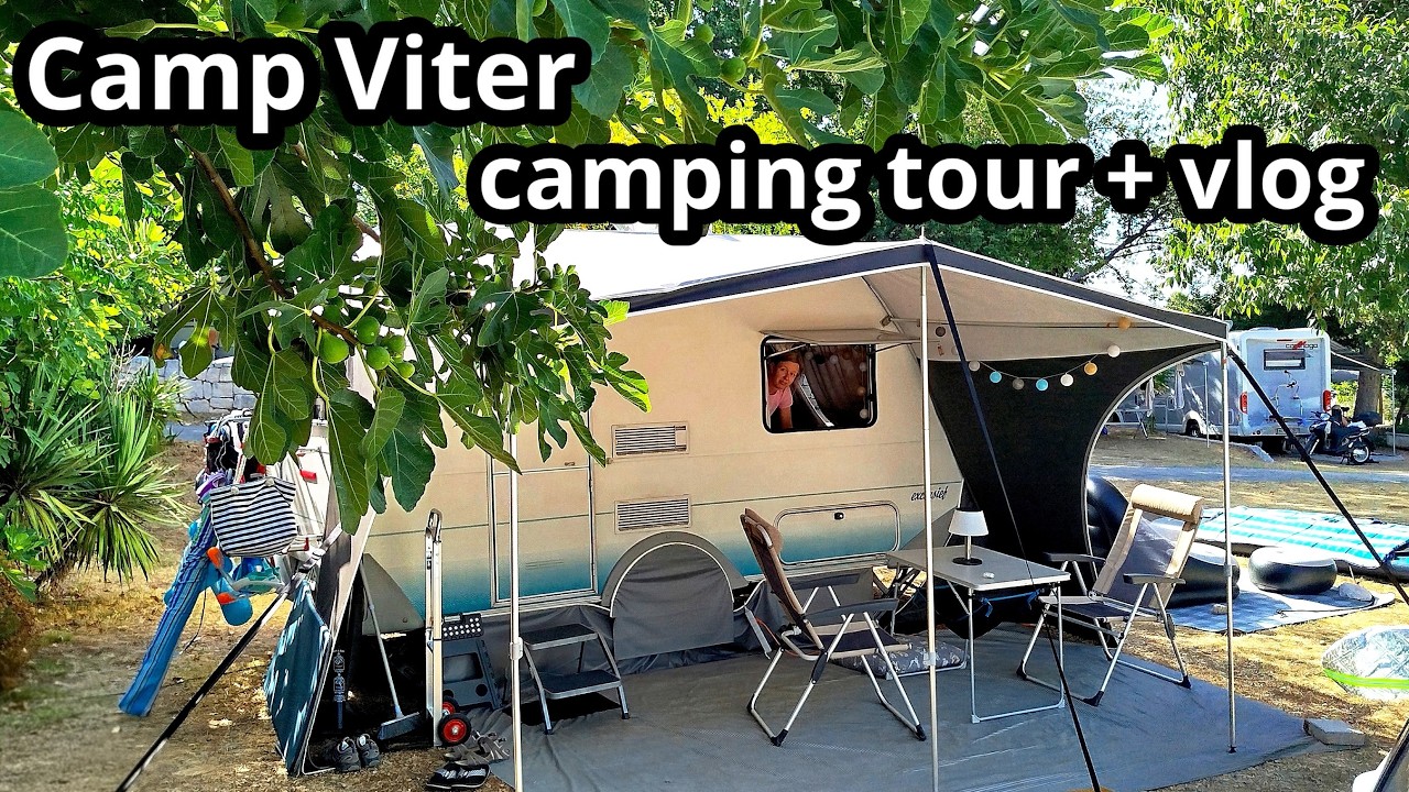 Camp Viter w Chorwacji - jak wygląda? Camping tour + Ostatni raz na SUP | Chorwacja 2025 #12