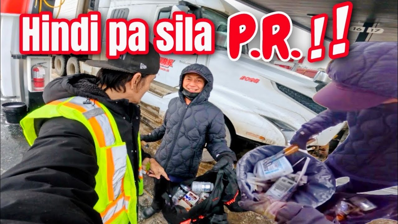 Binigyan ko pera Kapwa Pinoy sa Canada🇨🇦 na Nasunugan ng Tirahan Namumulot ng Basura #lakaytrucker 