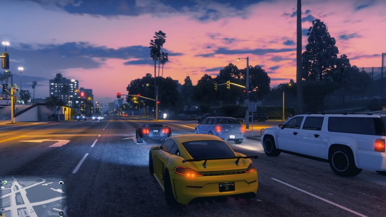 GTA V Expanded and Enhanced PS5 Gameplay - 4K HDR