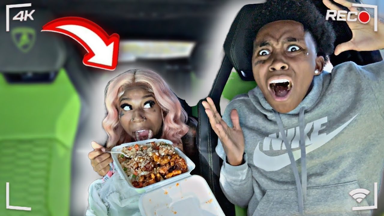 ПРЯЧУСЬ В БАГАЖНИКЕ, А ПОТОМ ЕСТЬ ЕДУ МОЕЙ ДЕВУШКИ 😱 * УМОРИТЕЛЬНО*