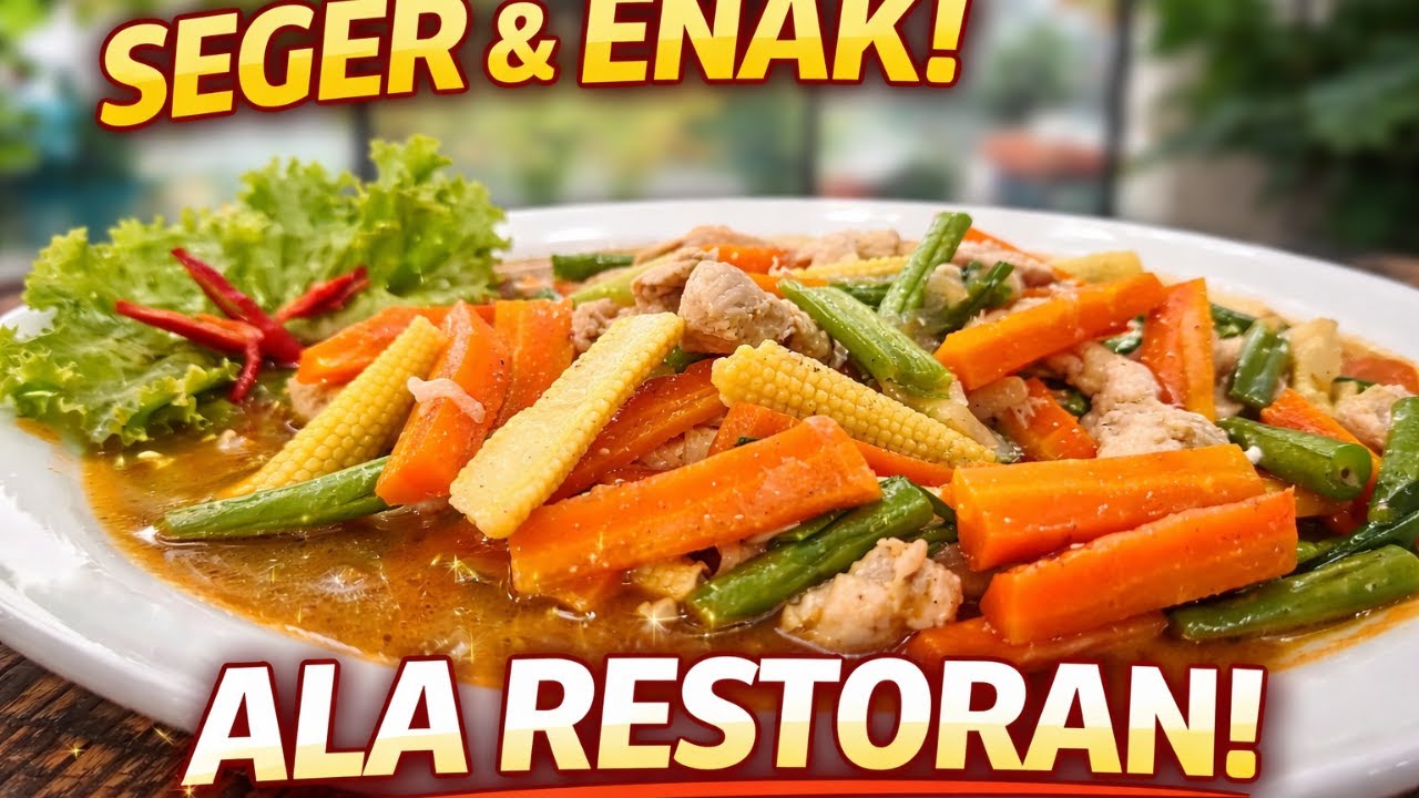 RESEP CAPCAY AYAM RUMAHAN | BUMBUNYA GURIH SAYURNYA CRUNCHY