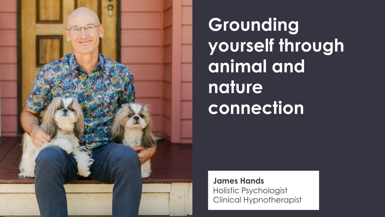Grounding yourself through animal and nature connection