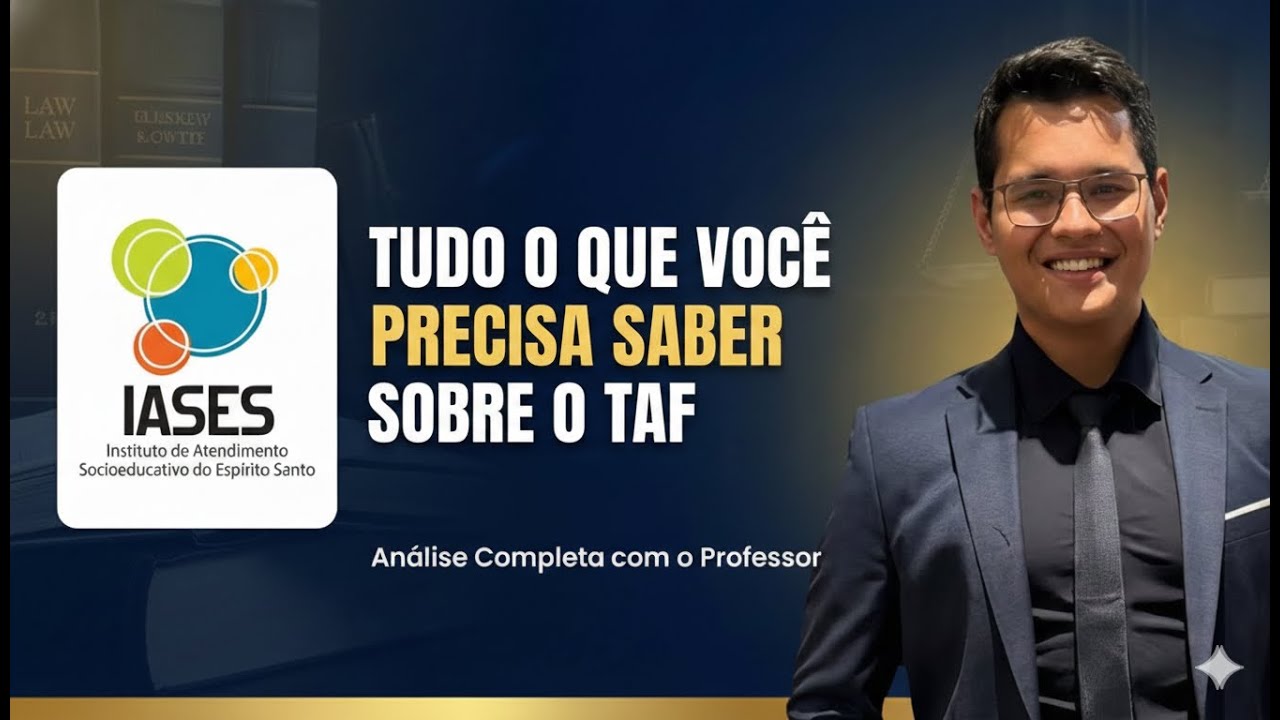 IASES 2026 - TESTE FÍSICO - TAF -  TUDO O QUE VOCÊ PRECISA SABER