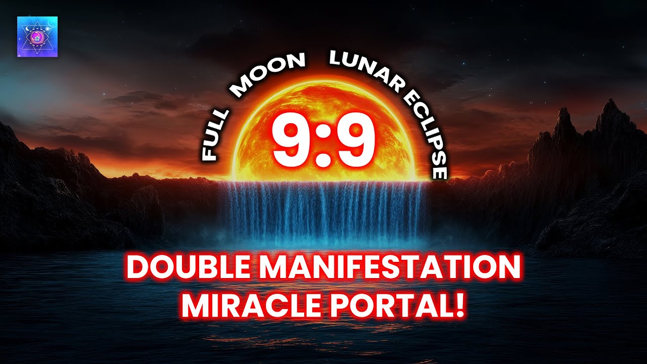 🔴 9:9 Double Manifestation Miracle Portal! Full Moon + TOTAL Lunar Eclipse = Wealth Explosion 💰💫