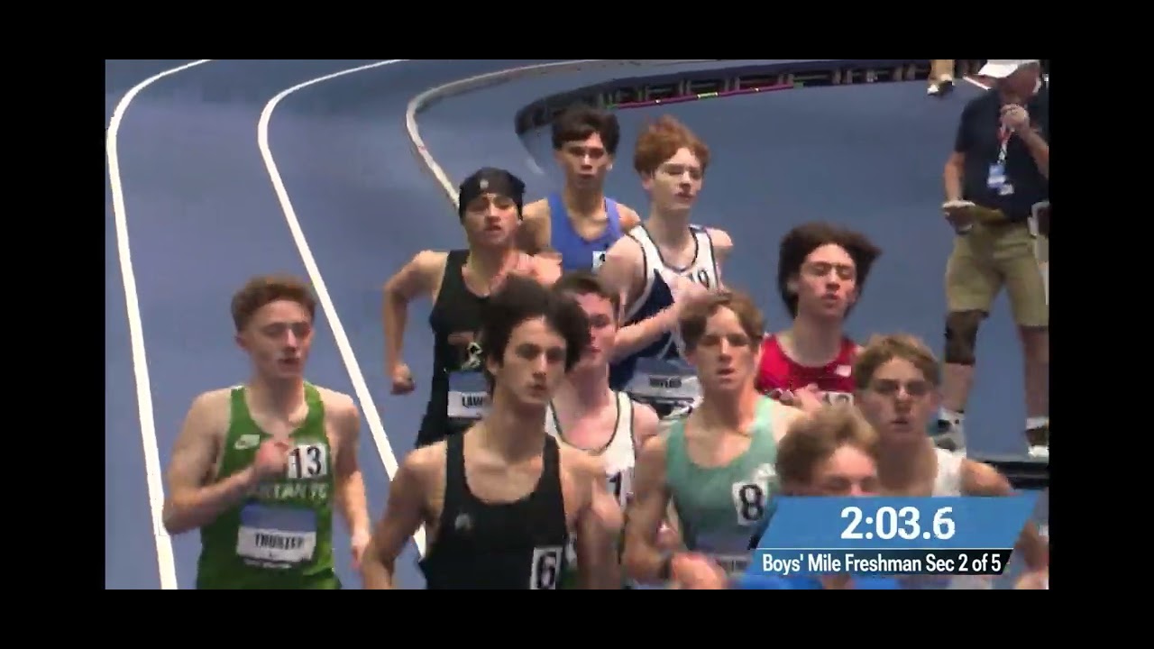 Nike Indoor Nationals 2026- Freshman Mile Heat 2