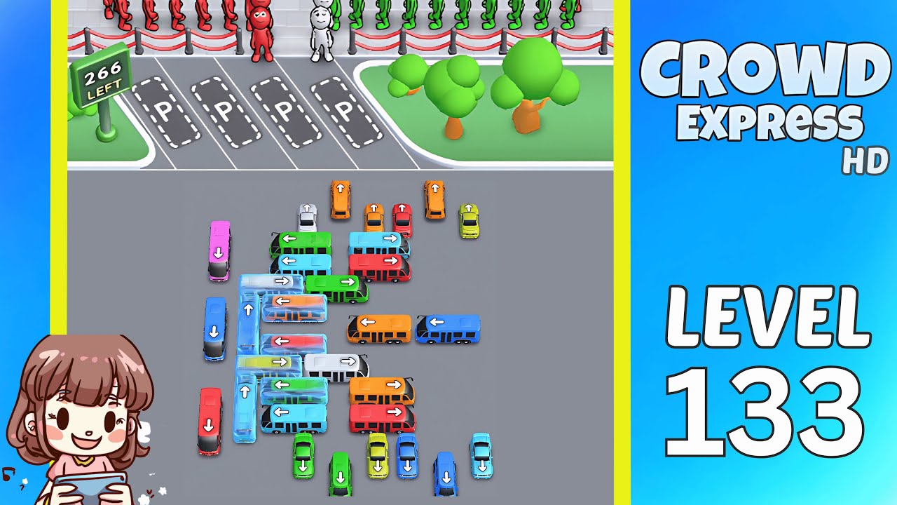 Crowd Express Level 133 Solution Walkthrough