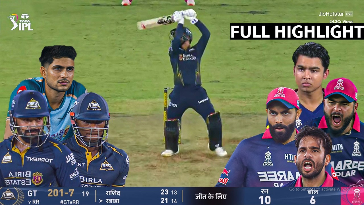 RR vs GT IPL 2026 Full Highlights | Rajasthan vs Gujarat IPL 2026 Full Highlights