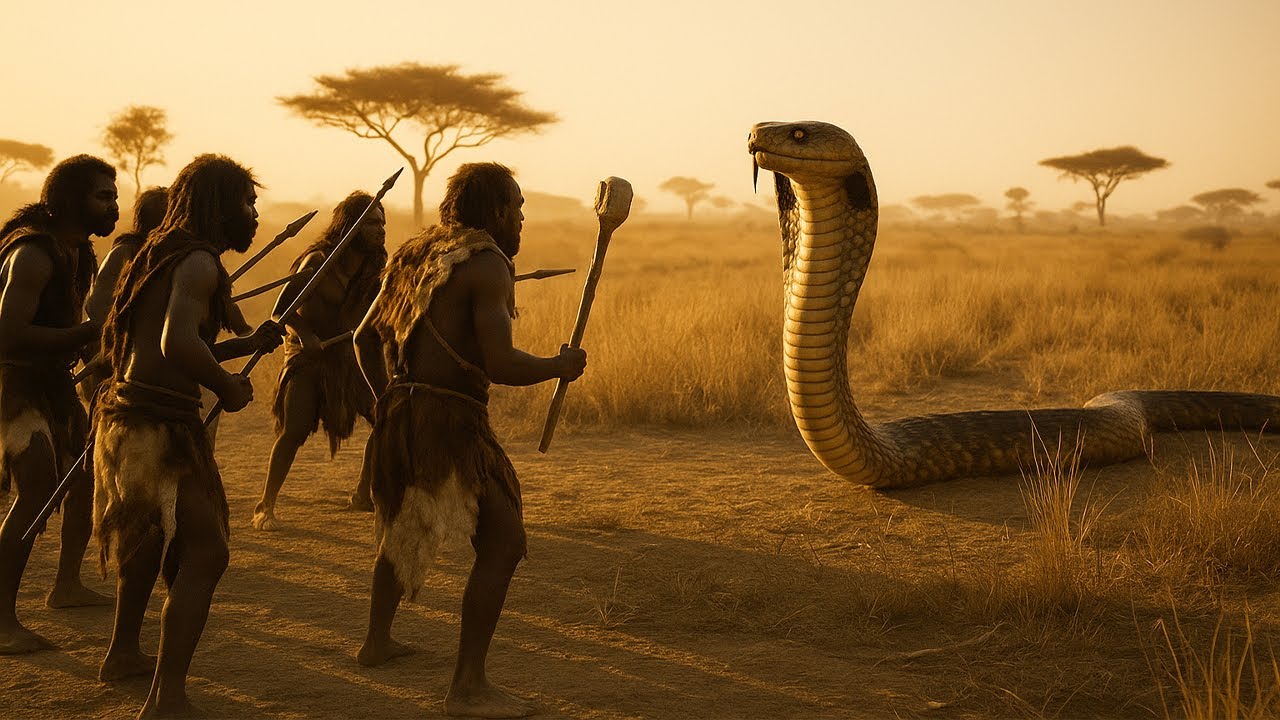 When Ancient Hunters Faced a GIANT Snake 😱 | Epic Survival Story