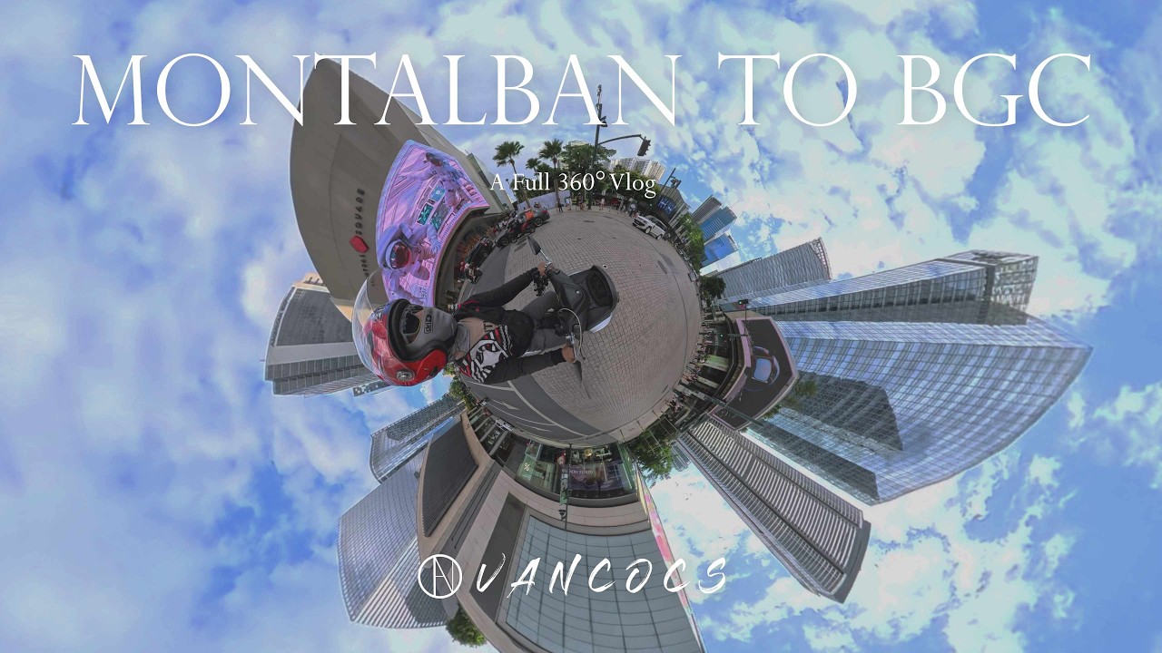 360 VIDEO: Municipality to Global City Street Ride(Na-ticket-an ako)