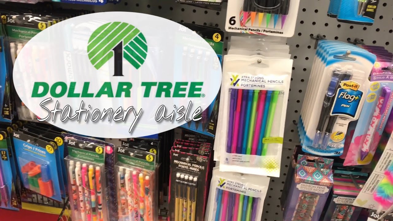 Dollar Tree Shop with me Канцелярский отдел