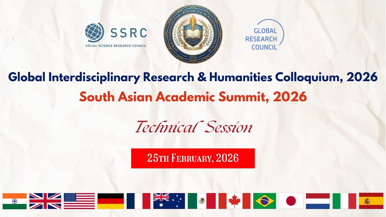 TS | Global Interdisciplinary Research & Humanities Colloquium, 2026