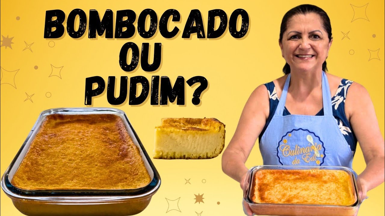 BOMBOCADO DE FUBÁ QUE PARECE PUDIM DE TÃO CREMOSO