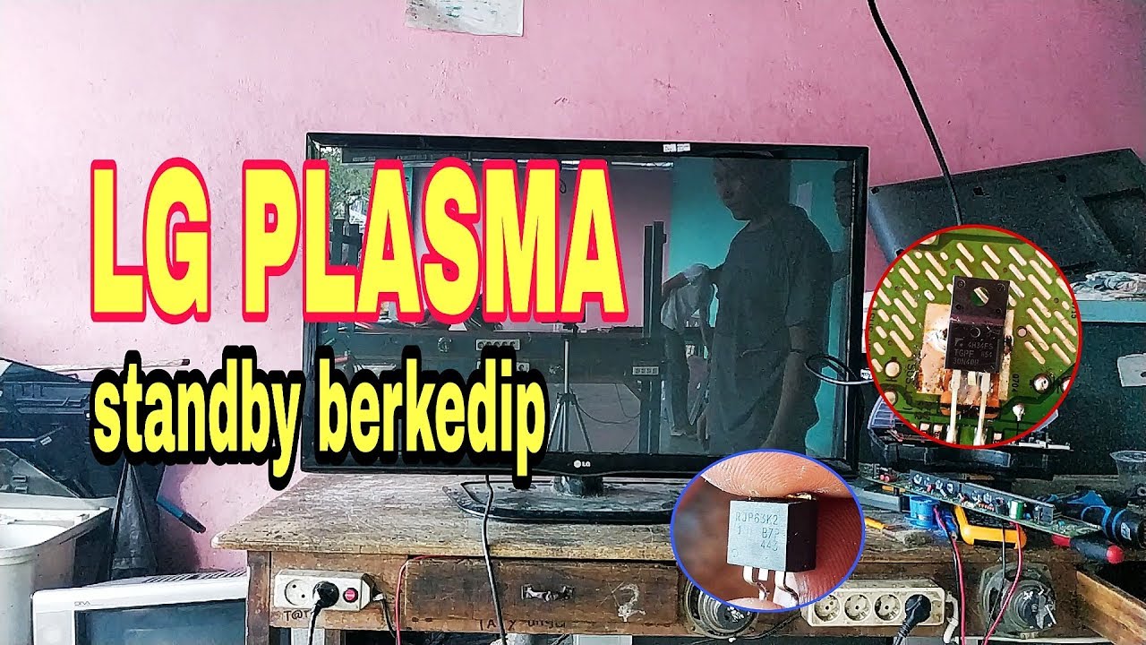 LG PLASMA 42PN4500 standby, akhirnya kelar