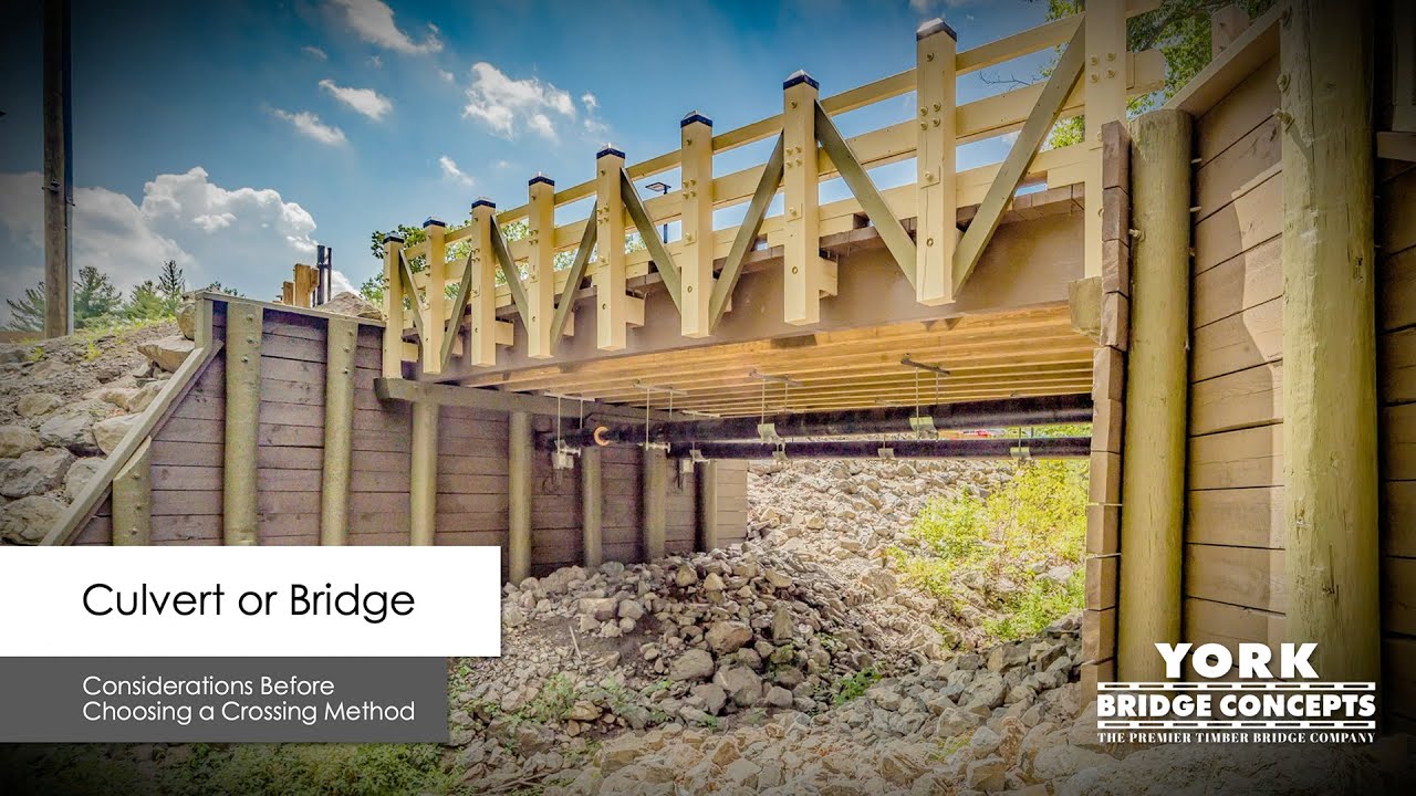 Culvert vs. Bridge: How to Choose the Best Water Crossing Solution | Bridge Benefits | YBC