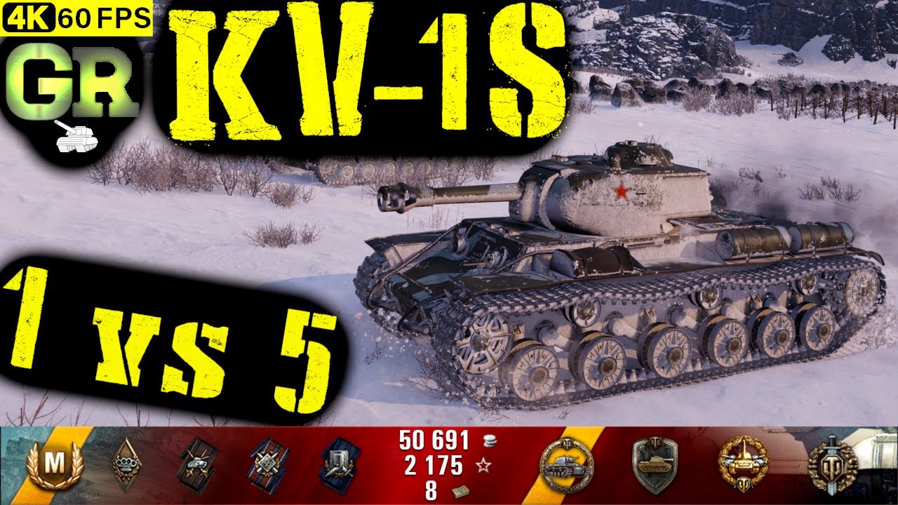 World of Tanks KV-1S Replay - 7 Kills 2.5K DMG(Patch 1.4.1)