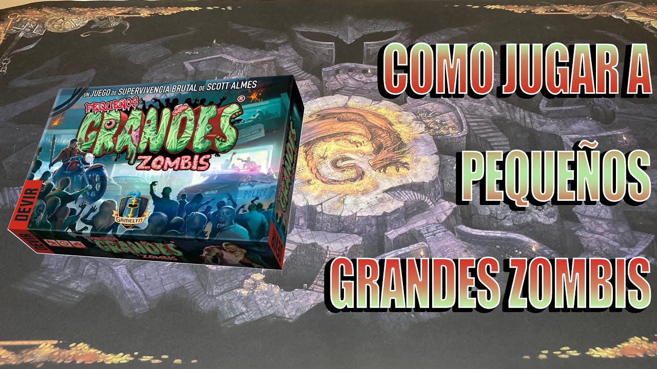 COMO SE JUEGA A PEQUEÑOS GRANDES ZOMBIS - JUEGO DE MESA - TINY EPIC ZOMBIS @DevirTV