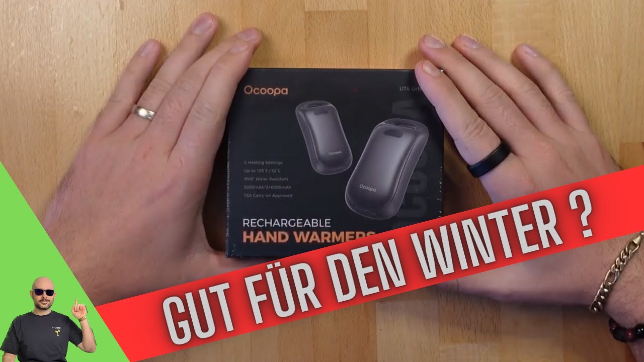 OCOOPA Magnetische Handwärmer im Test – Wiederaufladbare Wärme für den Winter!