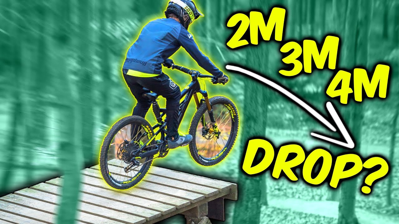 WO VOR hatte ich ANGST? Größere Drops senden im Black Mountain Bikepark