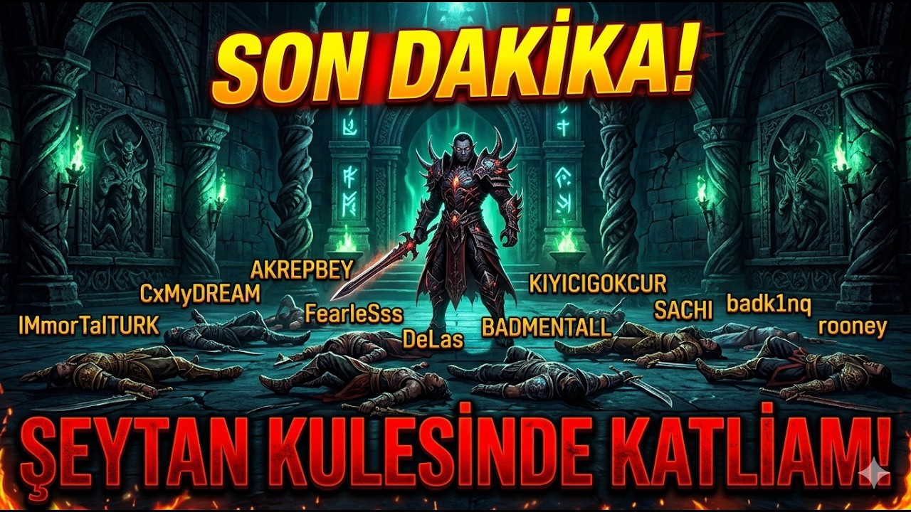 Metin2 TR l SON DAKİKA ŞEYTAN KULESİNDE KATLİAM! #metin2 #mmorpg #metin2arkadaşlar